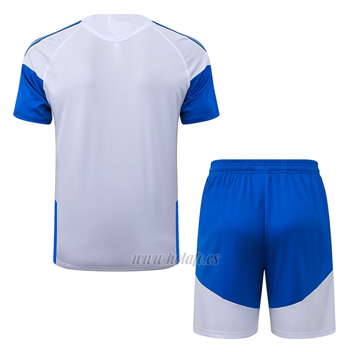 Chandal del Juventus Manga Corta 2026-2027 Blanco - Pantalon Corto